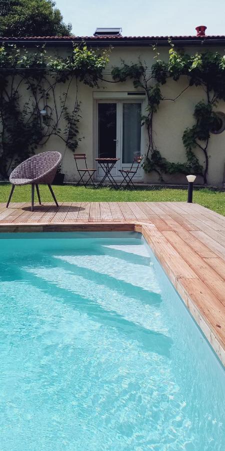 Merig'Home Chambre Bd Climatisee Dans Maison Avec Piscine Au Calme En Ville, Sdb & Toilettes Prives Ανγκουλέμ Εξωτερικό φωτογραφία