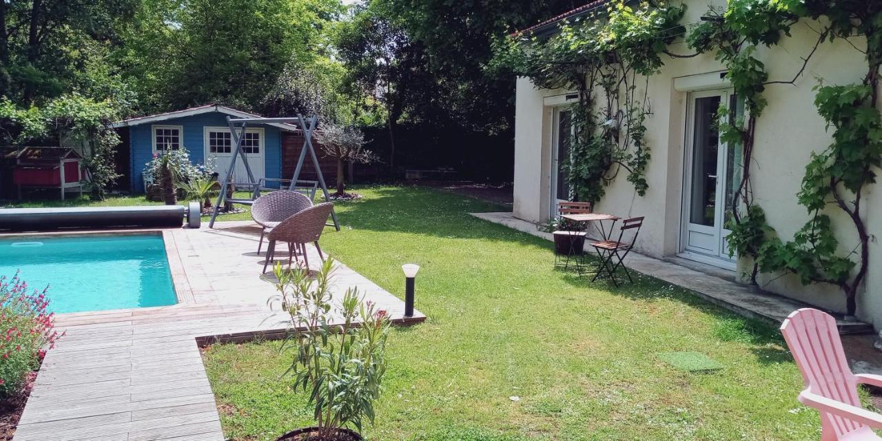 Merig'Home Chambre Bd Climatisee Dans Maison Avec Piscine Au Calme En Ville, Sdb & Toilettes Prives Ανγκουλέμ Εξωτερικό φωτογραφία