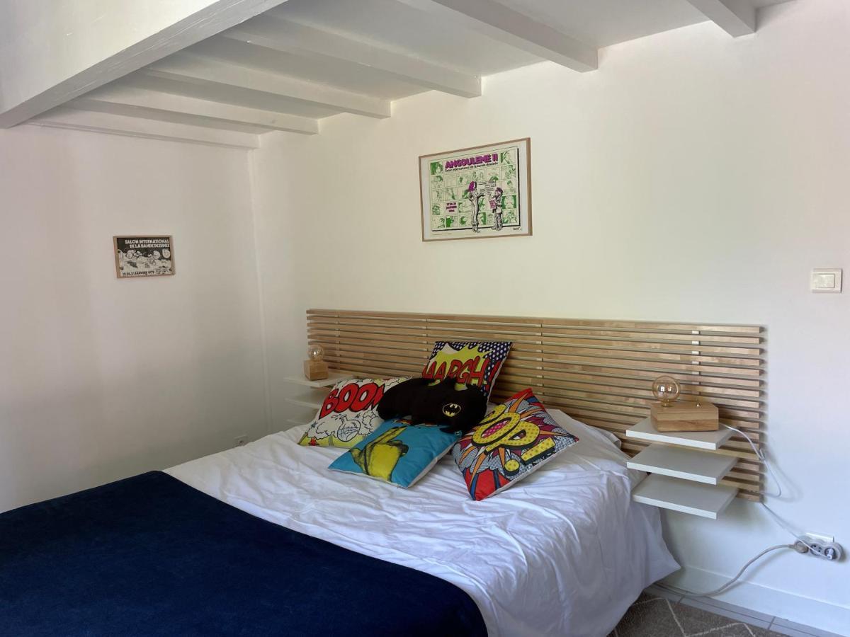 Merig'Home Chambre Bd Climatisee Dans Maison Avec Piscine Au Calme En Ville, Sdb & Toilettes Prives Ανγκουλέμ Εξωτερικό φωτογραφία