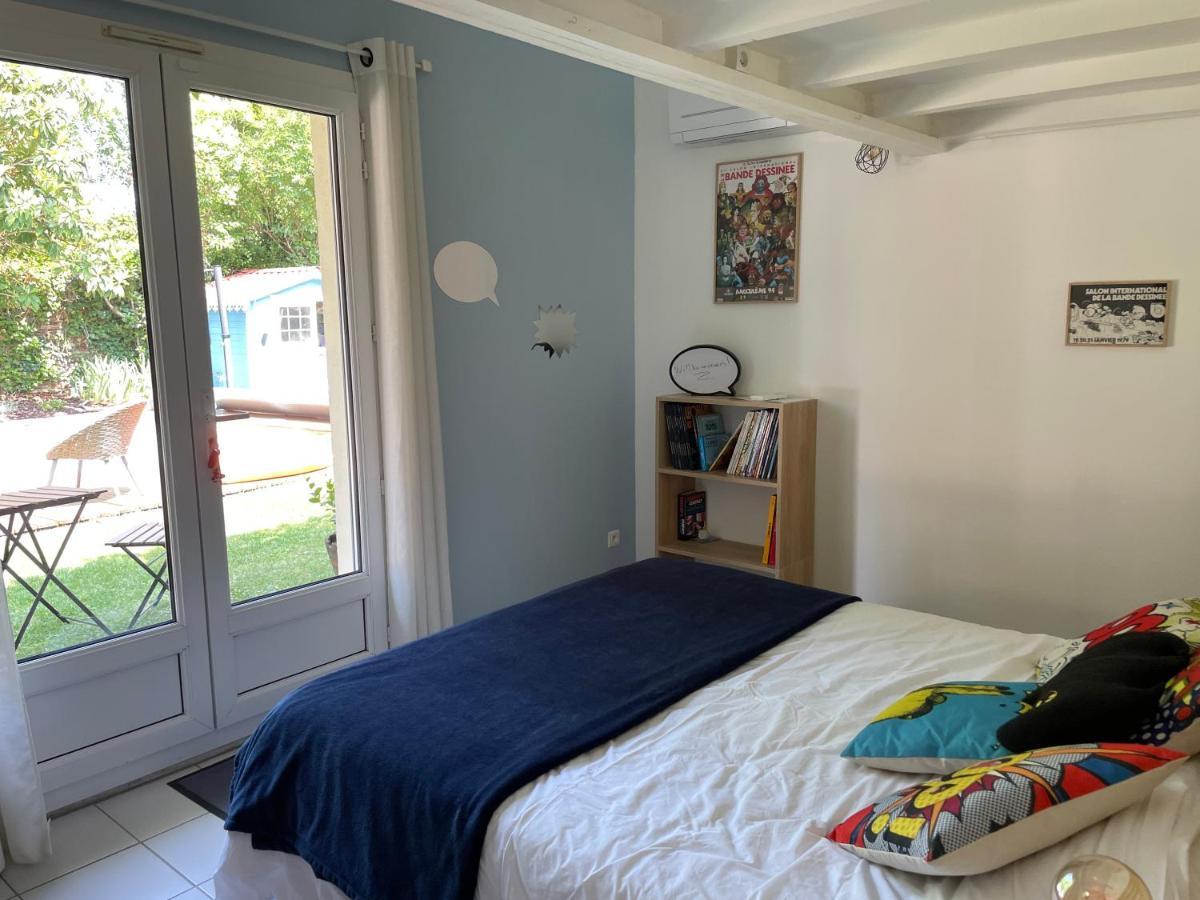 Merig'Home Chambre Bd Climatisee Dans Maison Avec Piscine Au Calme En Ville, Sdb & Toilettes Prives Ανγκουλέμ Εξωτερικό φωτογραφία